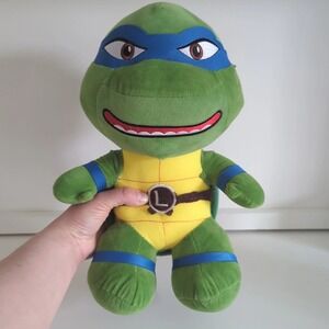 Plush Ninja Turtle Leonardo TMNT Stuffed Animal Teenage Mutant Ninja Soft